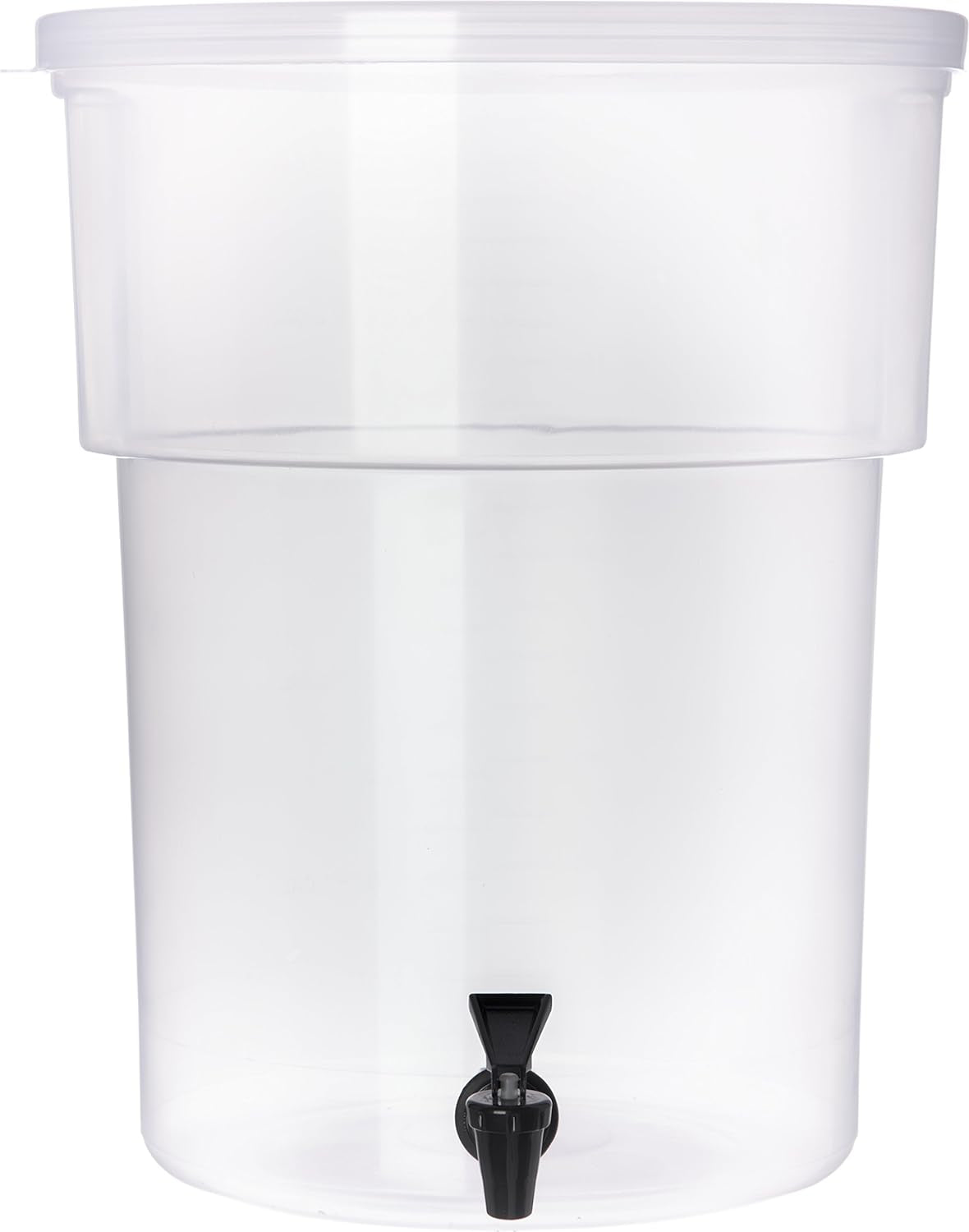 Carlisle Foodservice Products Plastic round Beverage Dispenser, 5 Gallons, Translucent Beverage Serveware Dining & Entertaining Dinnerware & Serveware Home & Kitchen Iced Beverage Dispensers Kitchen & Dining Serveware