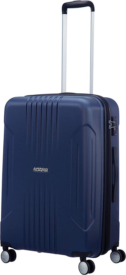 American Tourister Suitcase, Dark Navy, 78 Cm Clothing Luggage Luggage & Bags Luggage & Travel Gear Shoes & Jewelry Suitcases