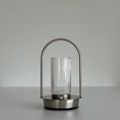 Minimalist Arch Metal Portable Table Lamp