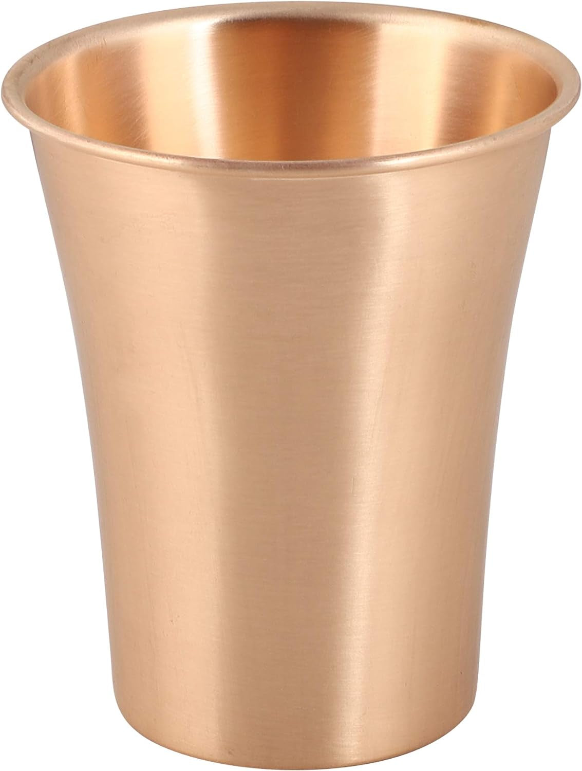 GURU JEE™ Copper Glass Tumbler Serveware Tableware Drinkware Ayurveda Healing Health Benefits 400 Ml (1 Piece) Dining & Entertaining Glassware & Drinkware Home & Kitchen Kitchen & Dining Tumblers & Water Glasses