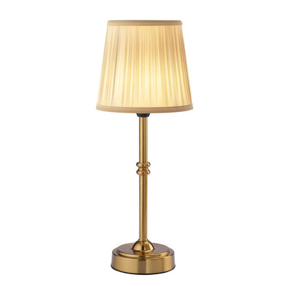 LED Retro Fabric Cordless Table Lamp