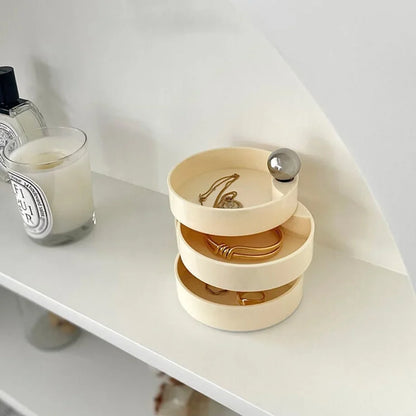 Smooth Swivel Melamine Jewelry Organizer