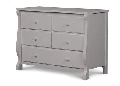 Universal 6 Drawer Dresser, Greenguard Gold Certified, Grey Baby Products Changing & Dressing Chests & Dressers Furniture Nursery