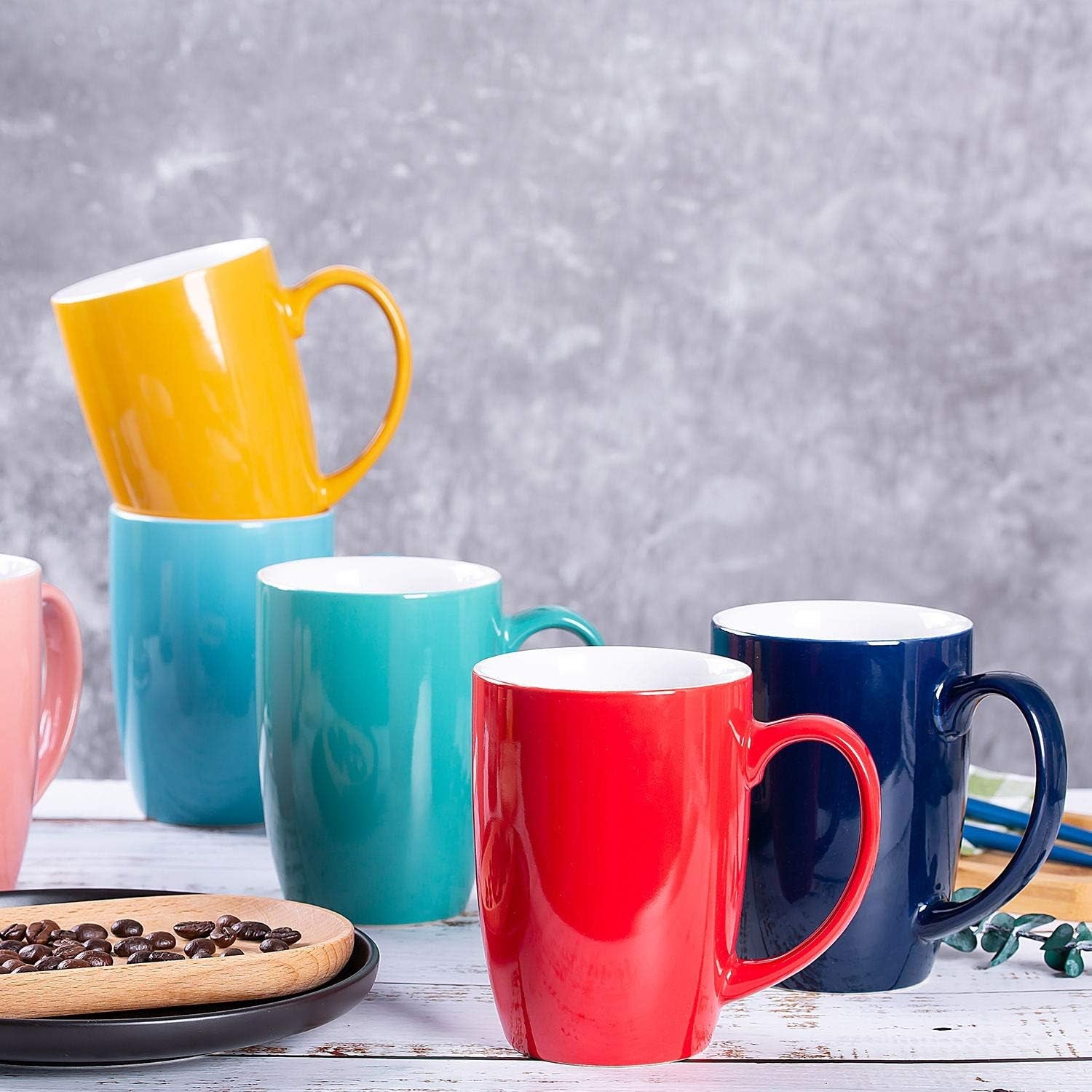 Cutiset 16 Ounce Ceramic Tea Coffee Mug with Metal Stand, Exquisite As –  BAJE HOME