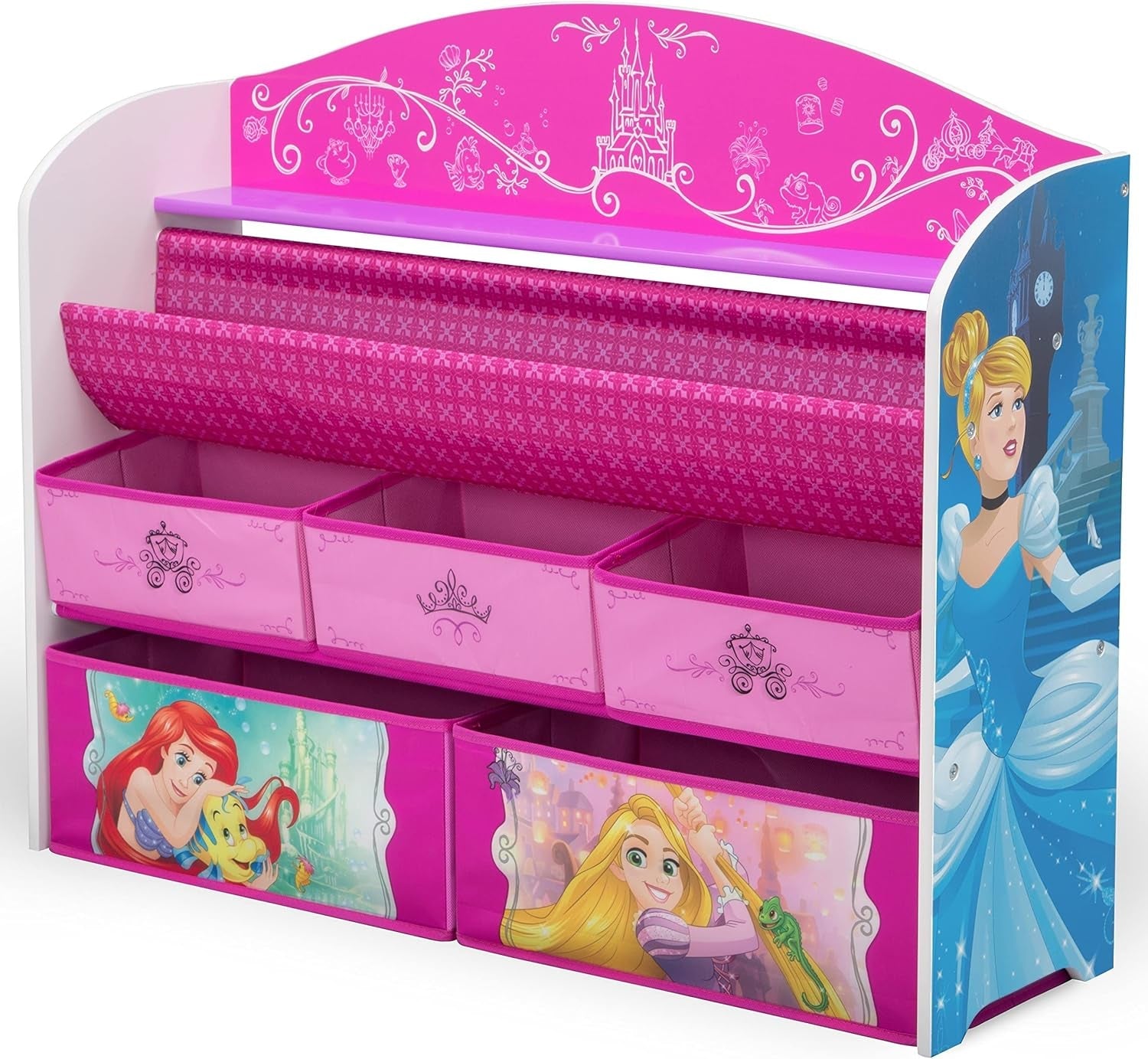 Deluxe Book & Toy Organizer, Disney Mickey Mouse Baby Products Furniture Nursery Storage & Organization Toy Chests & Organizers