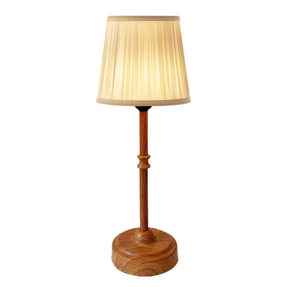 LED Retro Fabric Cordless Table Lamp