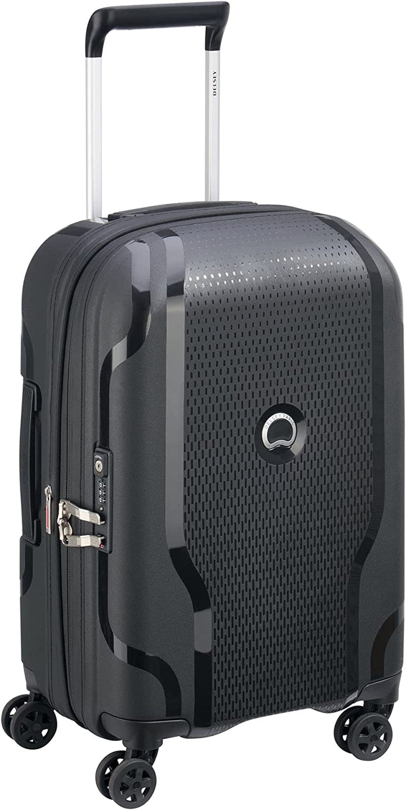 Delsey Unisex-Adult'S Suitcase, Black (Black), 58 Centimeters Clothing Luggage Luggage & Bags Luggage & Travel Gear Shoes & Jewelry Suitcases