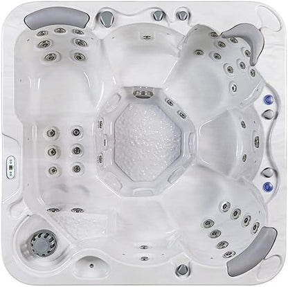 Jersey 6 - Person 46 - Jet Hot Tub,Ice White Hot Tubs Hot Tubs & Supplies Lawn & Garden Patio Pools