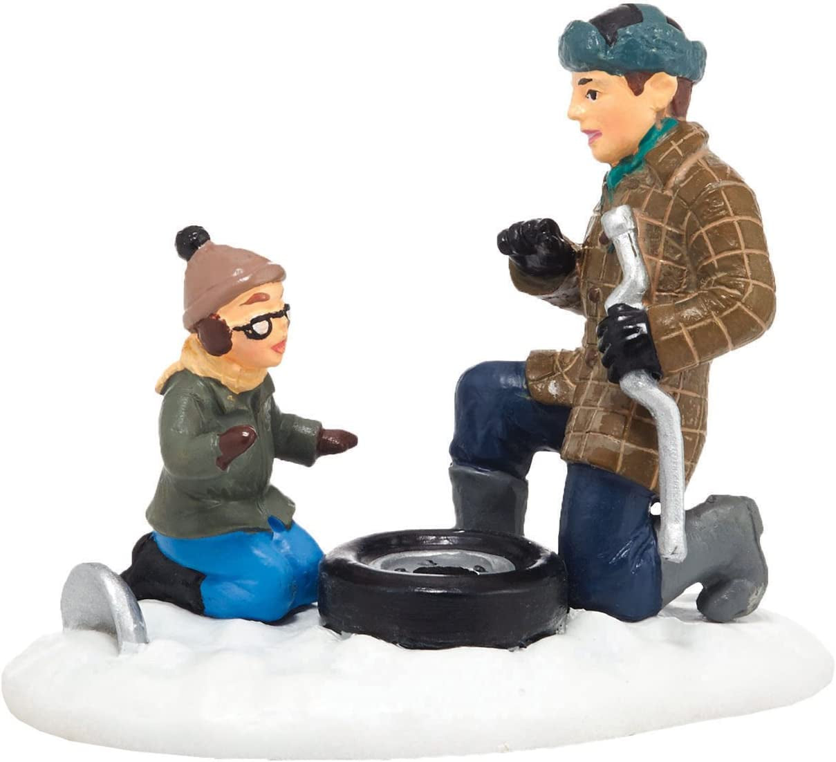 Department 56 a Christmas Story Village Oh, Fudge! Accessory, 2 Inch, Green, Brown Collectible Figurines Home & Kitchen Home Décor Accents Home Décor Products