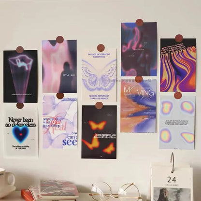 Grainy Gradient Aura Wall Collage Kit
