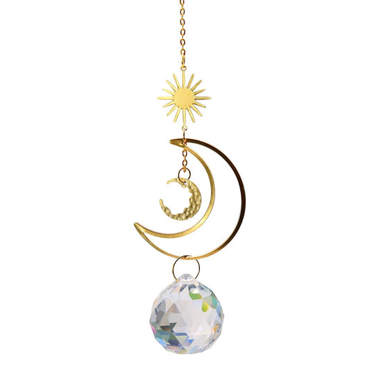 Sun & Moon Crystal Light Catcher SUB CATEGORY_Suncatchers