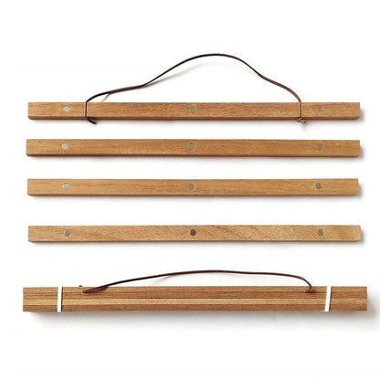 Wooden Poster Hanger AESTHETIC_Cottagecore SUB CATEGORY_Photo Displays