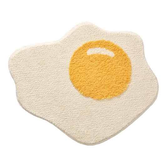 Fried Egg Accent Rug AESTHETIC_Soft Girl SUB CATEGORY_Rugs