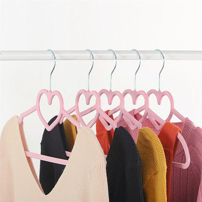 Pink Heart Hangers AESTHETIC_Soft Girl clothes rack clothing rack SUB CATEGORY_Hangers