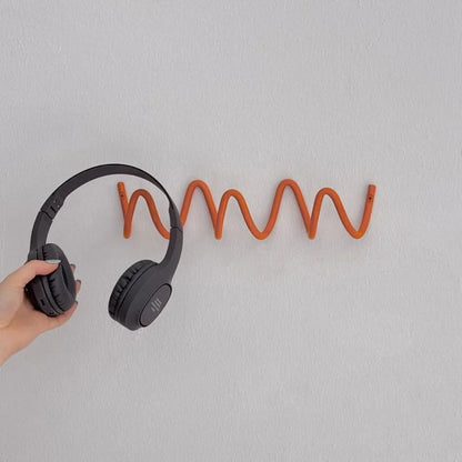 Wavy Coil Metal Wall Hook