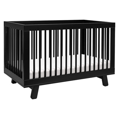 Babyletto Hudson 3-In-1 Convertible Crib with Toddler Bed Conversion Kit in Grey, Greenguard Gold Certified Baby Products Cribs Furniture Infant & Toddler Beds Nursery