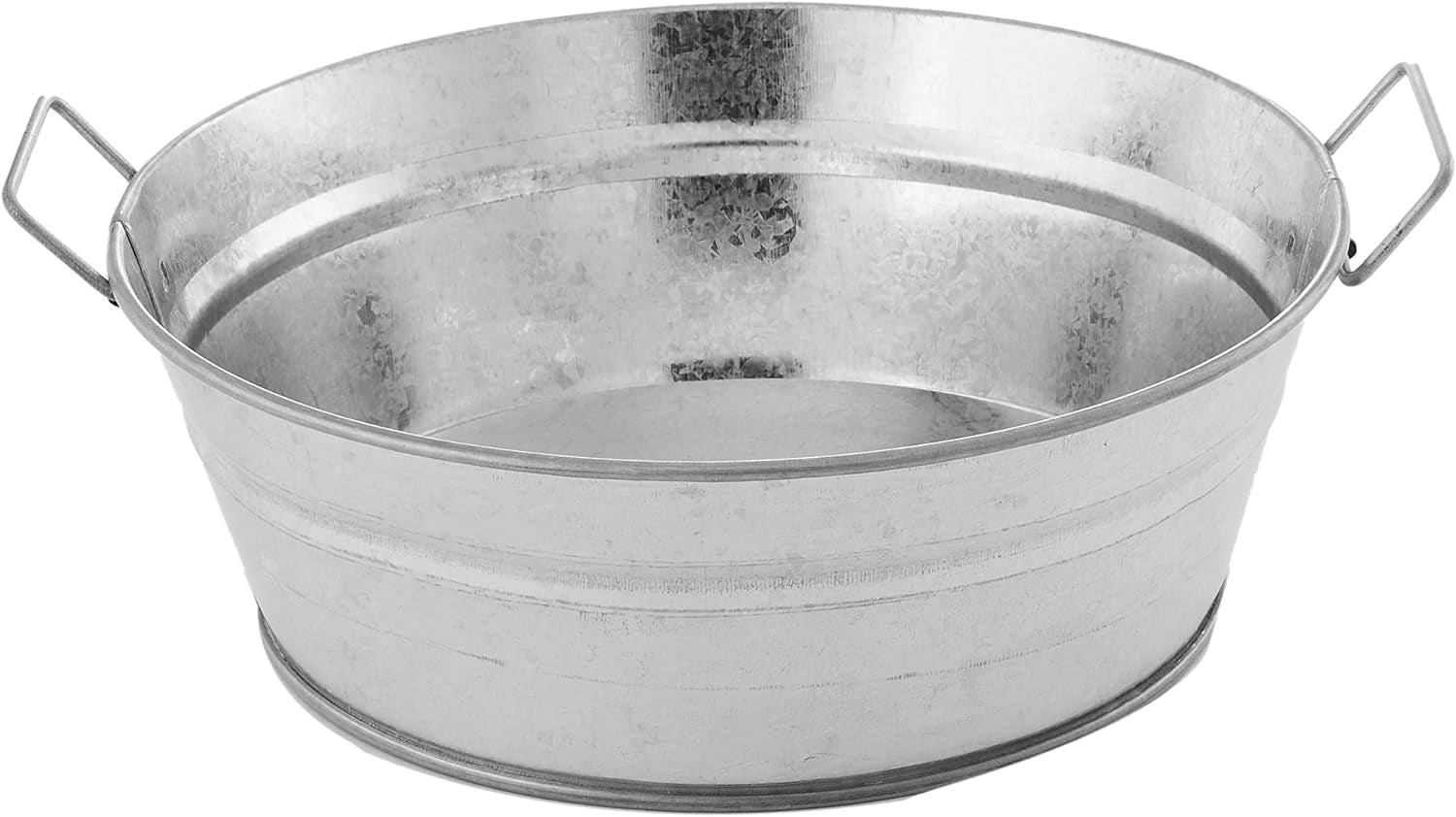 American Metalcraft MTUB69 Natural Galvanized Steel Oval Tub with Side Handle 8-5/8" L X 5-1/2" W X 2-1/2" H 32-Ounce, Silver Bar & Wine Tools Beverage Tubs Home & Kitchen Kitchen & Dining Kitchen Utensils & Gadgets