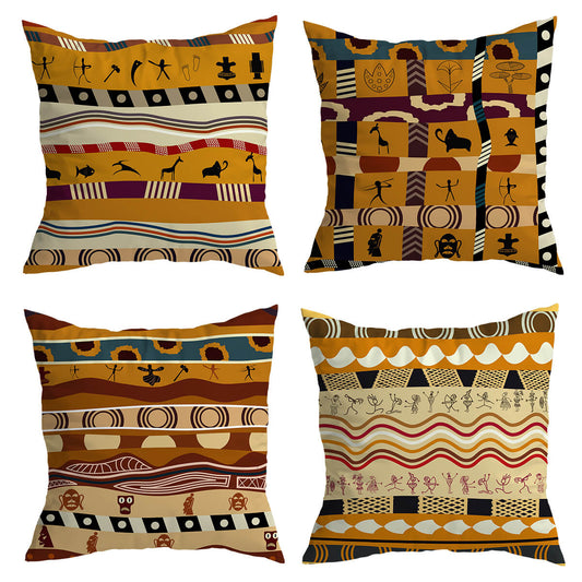 African Pattern Cushion Covers