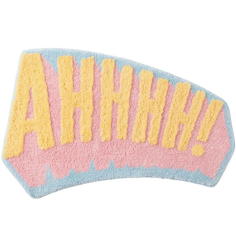 AHHHH! Accent Rug AESTHETIC_Soft Girl soft SUB CATEGORY_Rugs