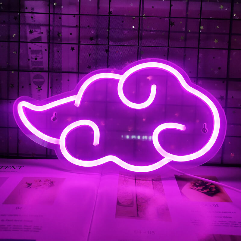 Anime Cloud Neon Sign