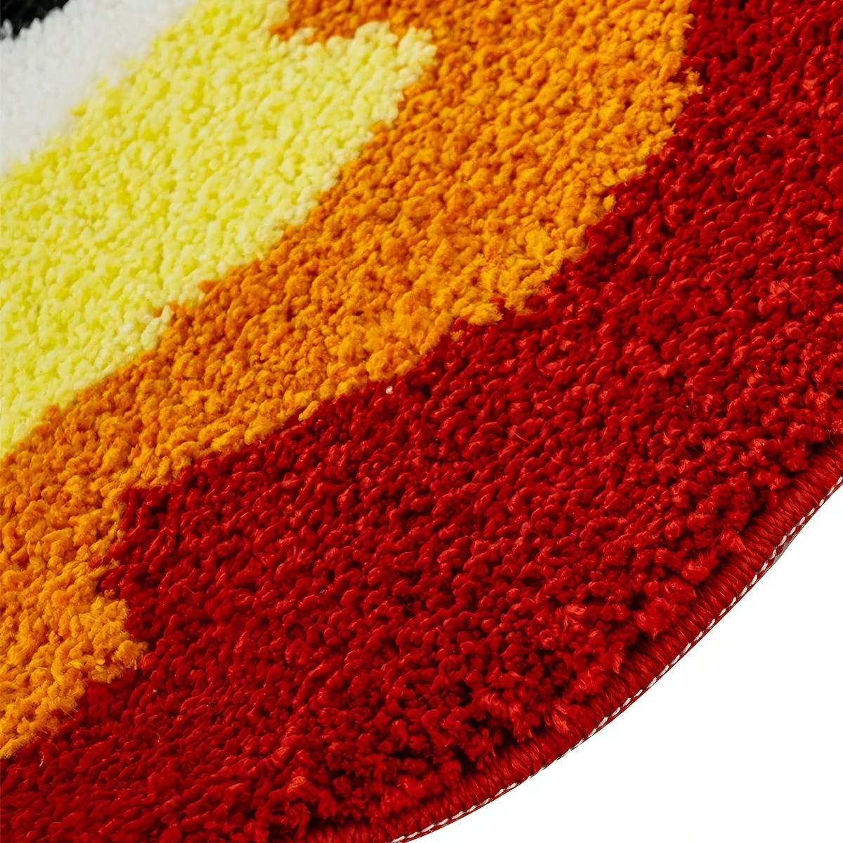 Anime Flame Accent Rug