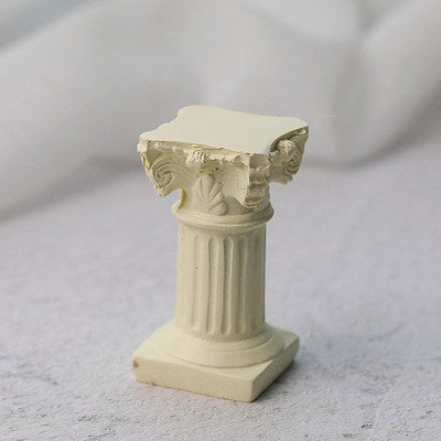 Antique Pillar Candlestick AESTHETIC_Art Hoe SUB CATEGORY_Desk Accessories