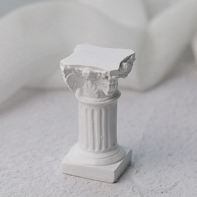 Antique Pillar Candlestick AESTHETIC_Art Hoe SUB CATEGORY_Desk Accessories