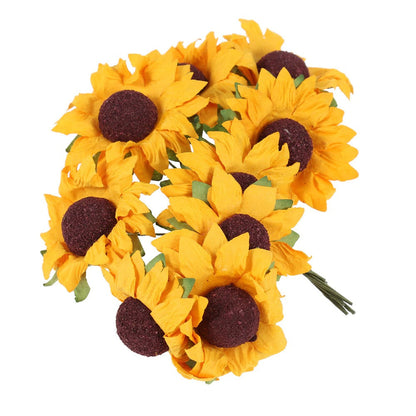 Artificial Mini Sunflowers AESTHETIC_Art Hoe AESTHETIC_Cottagecore