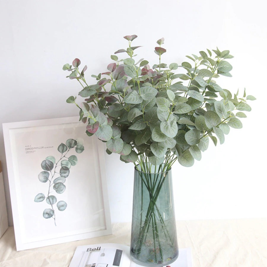 Artificial Eucalyptus Branch AESTHETIC_Art Hoe AESTHETIC_Cottagecore AESTHETIC_Soft Girl SUB CATEGORY_Desk Accessories