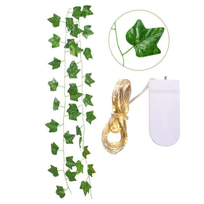 Single Vine String Light Set AESTHETIC_Indie artificial vines ivy leaf leaves SUB CATEGORY_String Lights SUB CATEGORY_Wall Decor viral vines wall vine