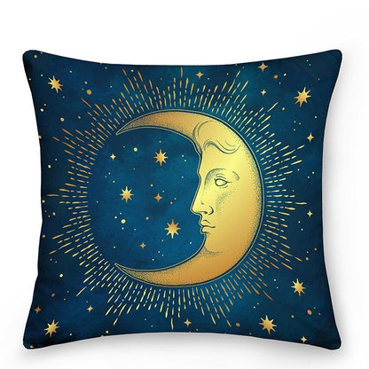 Astro Sun & Moon Cushion Covers astrological astrology pillow cover pillowcase SUB CATEGORY_Cushion Covers sun moon