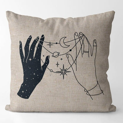 Magic Hands Cushion Covers astrological astrology boho SUB CATEGORY_Cushion Covers