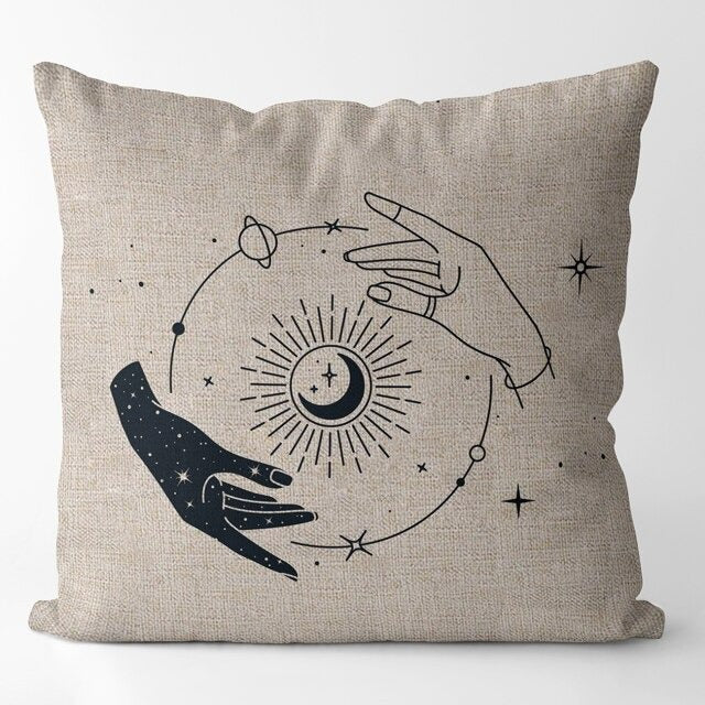 Magic Hands Cushion Covers astrological astrology boho SUB CATEGORY_Cushion Covers