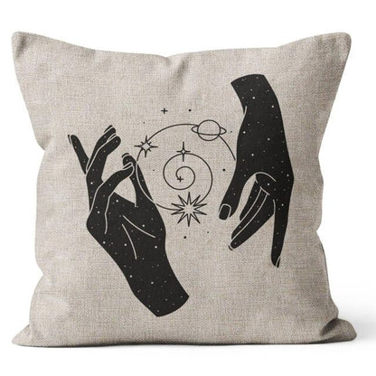 Magic Hands Cushion Covers astrological astrology boho SUB CATEGORY_Cushion Covers