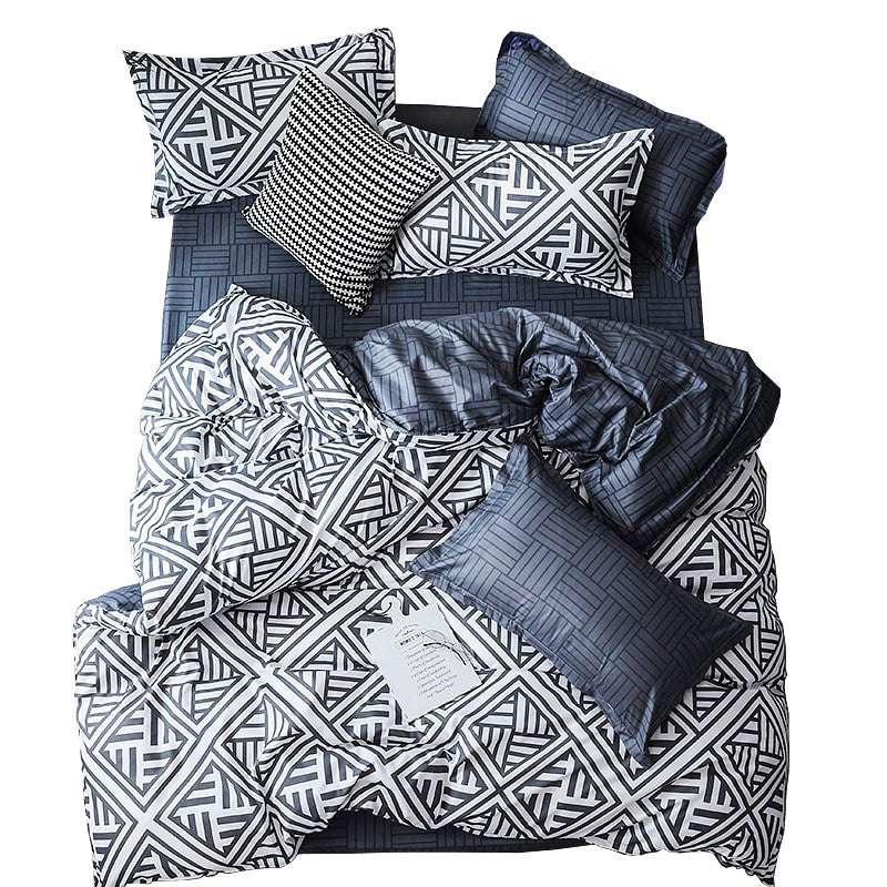 Aztec Geometric Bedding Set AESTHETIC_Witchcore bed sheet bedsheets SUB CATEGORY_Bedding Sets