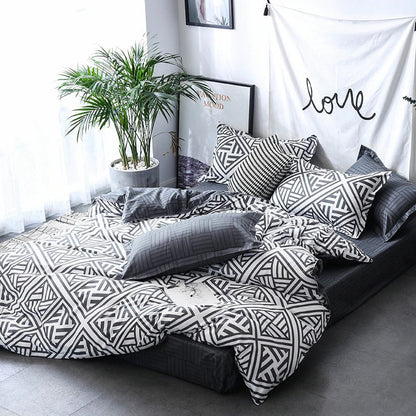 Aztec Geometric Bedding Set AESTHETIC_Witchcore bed sheet bedsheets SUB CATEGORY_Bedding Sets