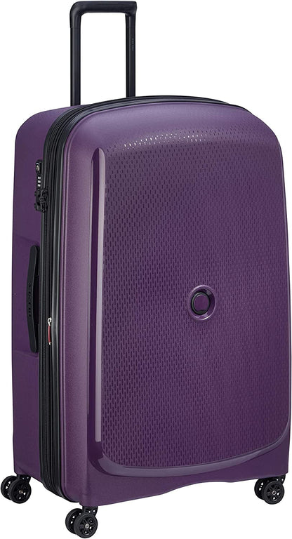 Delsey Adults-Unisex'S Suitcase, Purple, XL (83 Cm-123 L + 11 L) Clothing Luggage Luggage & Bags Luggage & Travel Gear Shoes & Jewelry Suitcases