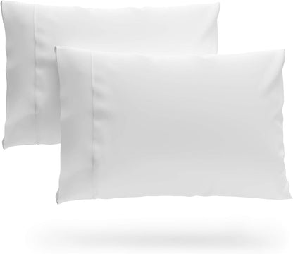 Cosy House Collection Luxury Cooling Rayon Derived from Bamboo Blend Ultra Soft Pillow Cases - Cooling & Breathable - Set of 2 Pillowcases with Envelope Closure (Standard, Royal Blue) Bedding Home & Kitchen Pillowcases Sheets & Pillowcases