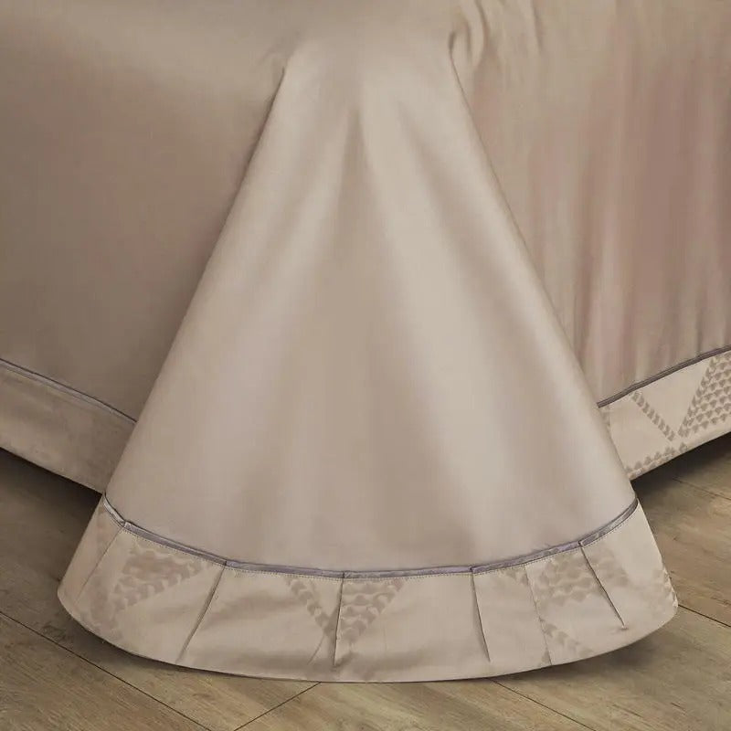 Eden Luxury Jacquard Egyptian Cotton Bedding Set