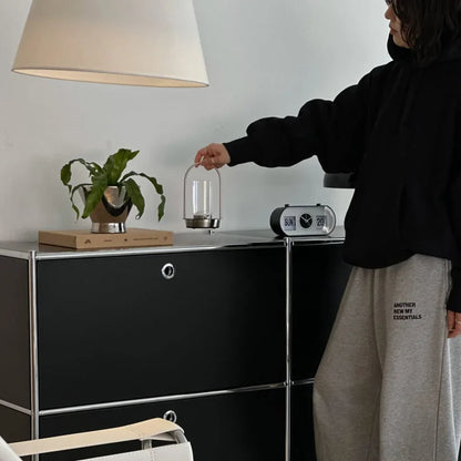 Minimalist Arch Metal Portable Table Lamp