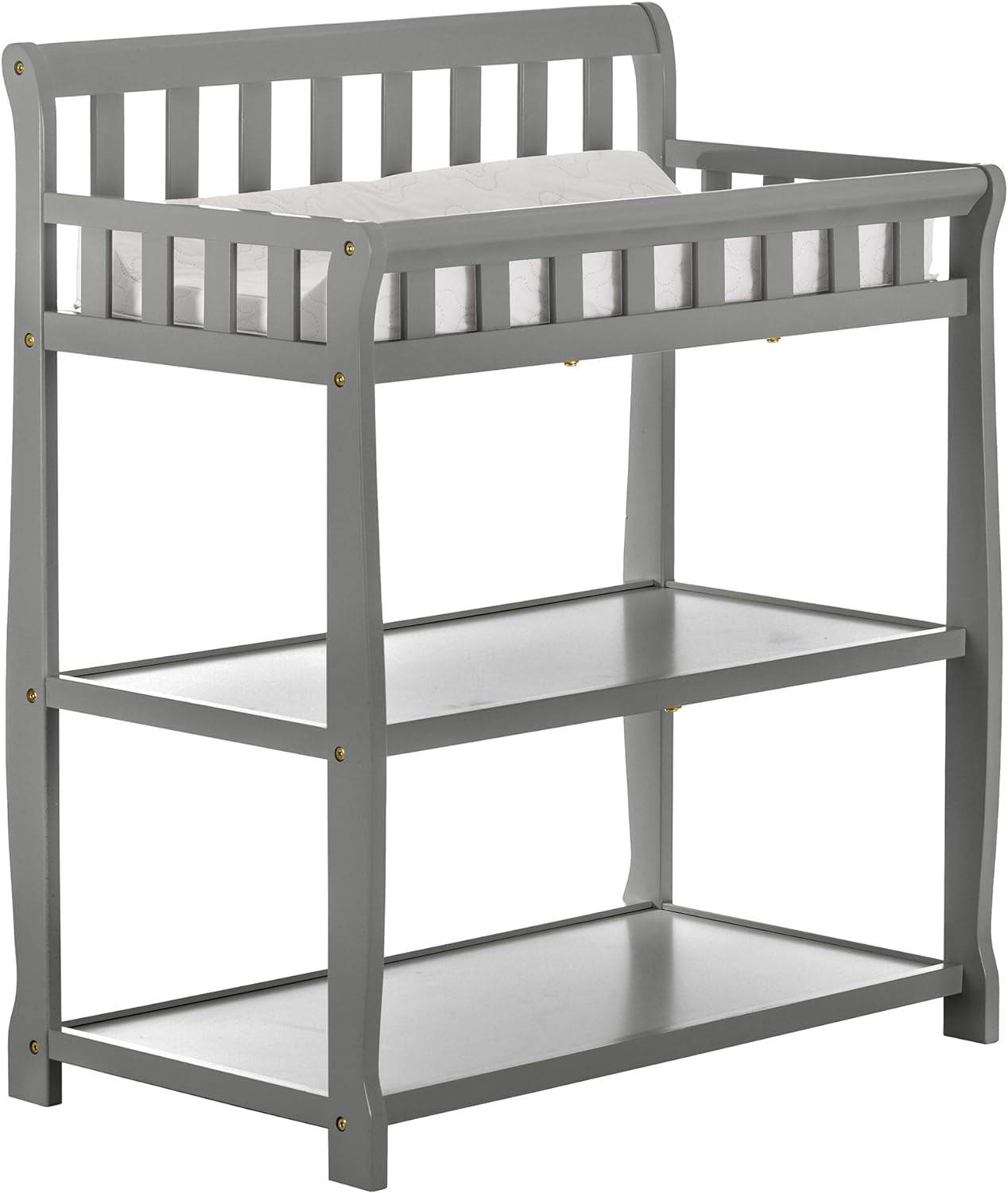 Ashton Changing Table, Steel Grey 34X20X40 Inch (Pack of 1) Baby Products Changing & Dressing Changing Tables Furniture Nursery