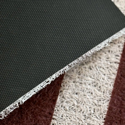 Bauhaus Geometric PVC Coil Entryway Doormat
