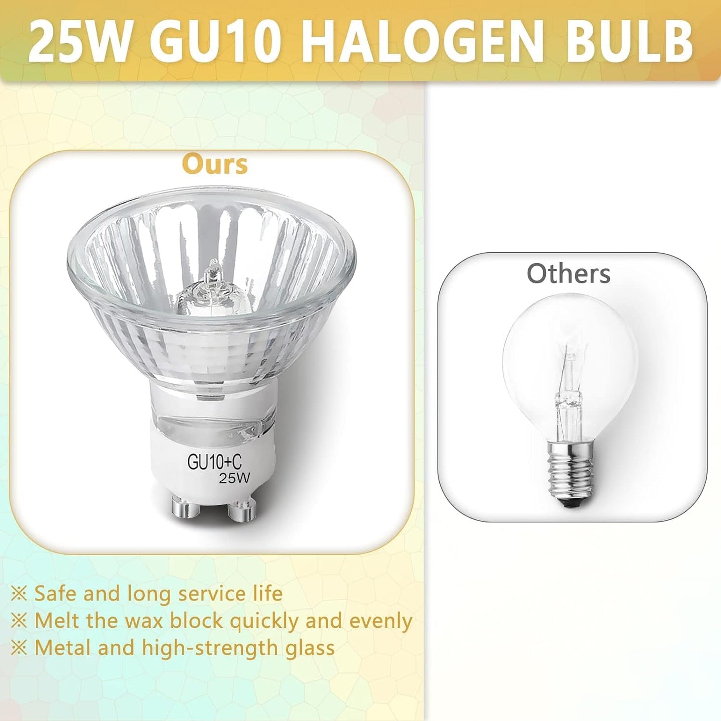 Equsupro aquecedor de cera de metal, queimador de cera elétrico, aquecedor de fragrâncias para casa, escritório, quarto, sala de estar, presentes e decoração