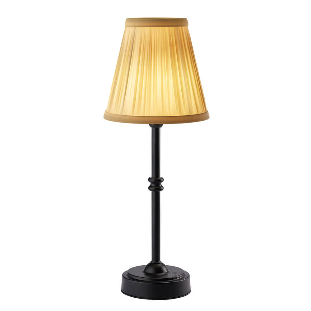 LED Retro Fabric Cordless Table Lamp