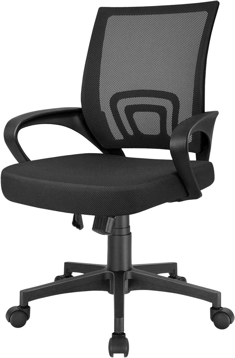 Furmax Office Chair Ergonomic Desk Chair Mesh Computer Chair, Mid Back Swivel Task Chair Executive Chair with Lumbar Support and Armrests (Grey) Furniture Home & Kitchen Home Office Chairs Home Office Desk Chairs Home Office Furniture