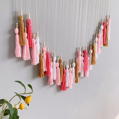 Beads & Tassels Tapestry Wall Decor
