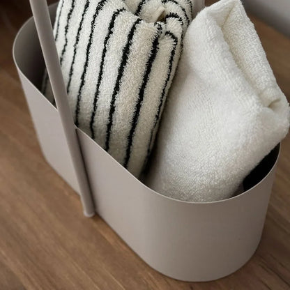 Matte Solid Color Metal Organizer Caddy