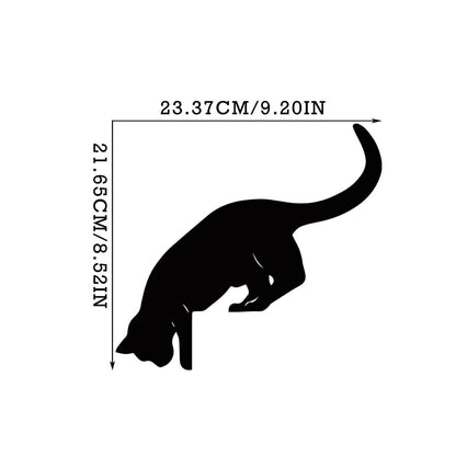 Black Cat Door Frame Decor