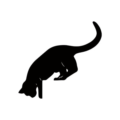 Black Cat Door Frame Decor