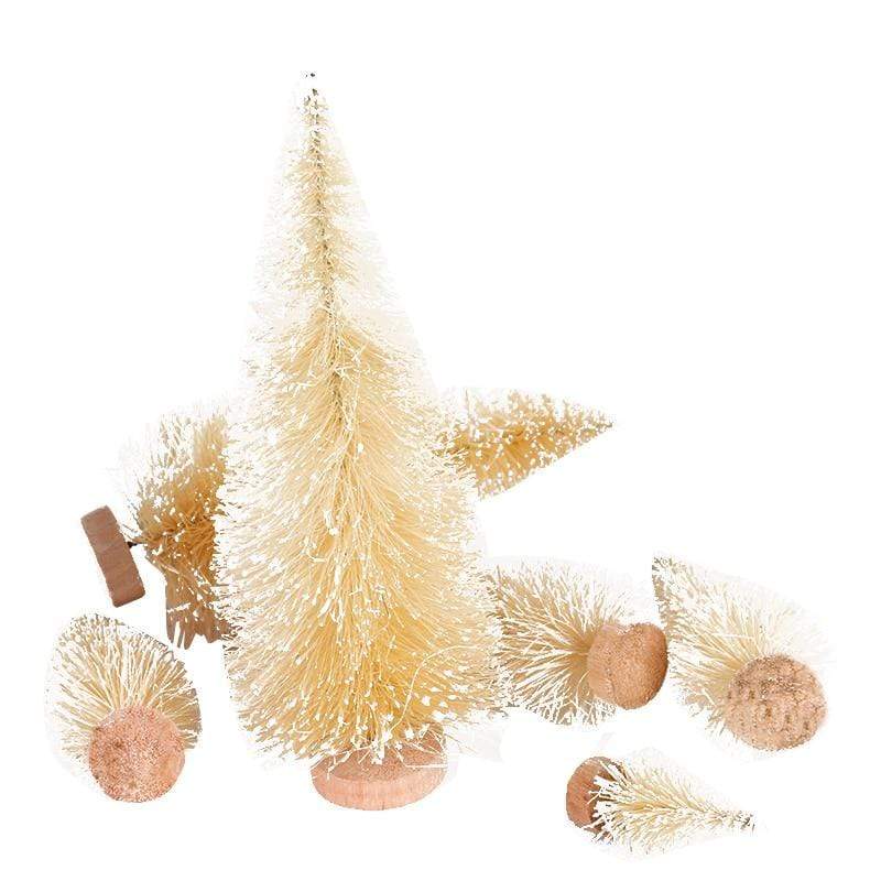 Mini alberi artificiali di Natale da 8 pezzi